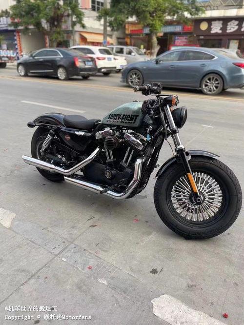 哈雷x48视频,速度与激情的极致演绎